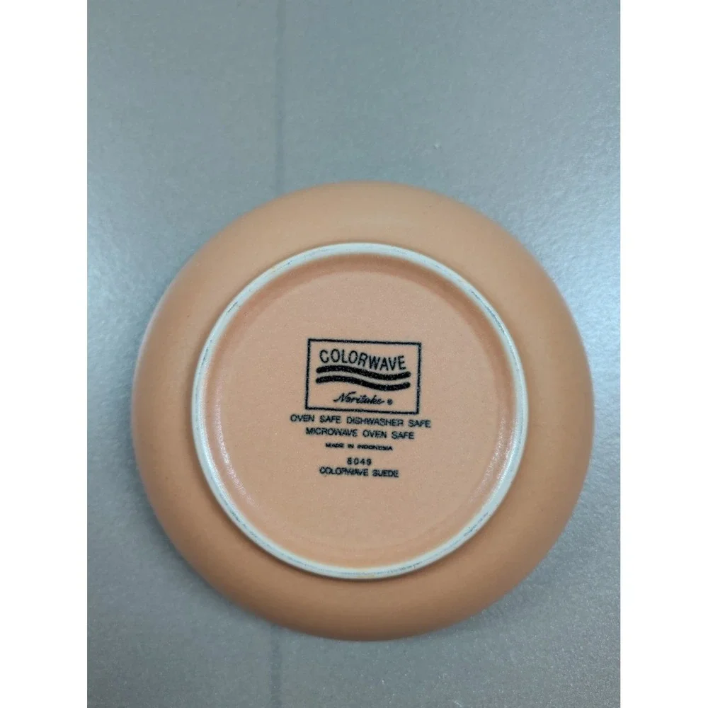 Noritake Colorwave‎ Small Bowls Set of 2 Chocolate 8046 Suede 8049 Stoneware Br